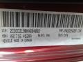 PRV: Octane Red Pearl 2019 Dodge Challenger SRT Hellcat Redeye Widebody Color Code