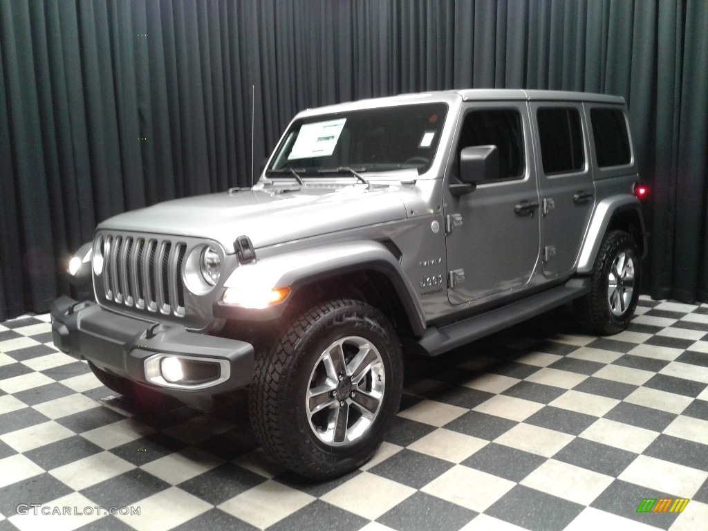 Billet Silver Metallic 2020 Jeep Wrangler Unlimited Sahara 4x4 Exterior Photo #135499712