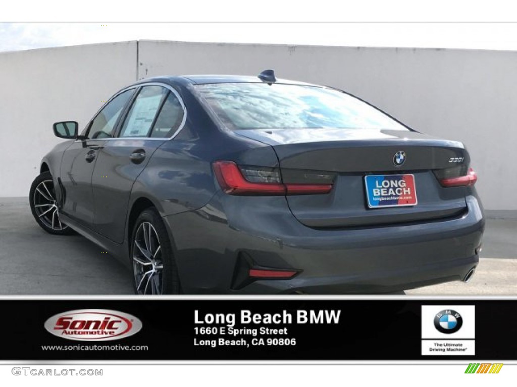 2020 3 Series 330i Sedan - Mineral Grey Metallic / Black photo #2