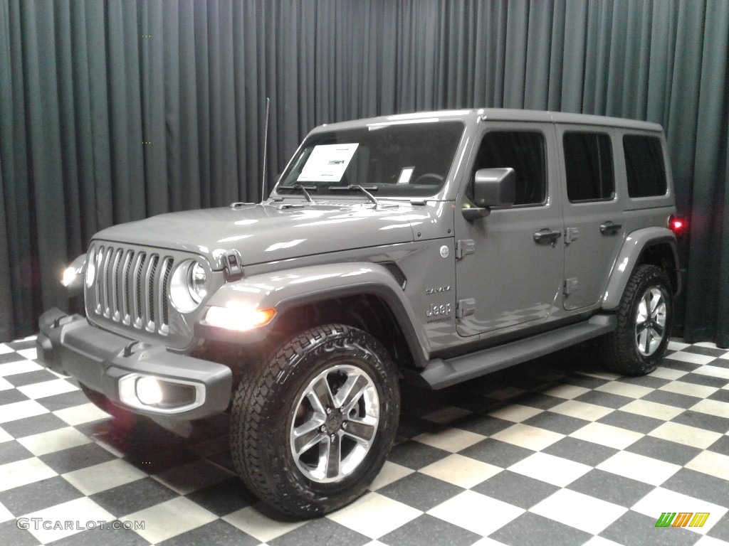 2020 Wrangler Unlimited Sahara 4x4 - Sting-Gray / Black photo #2