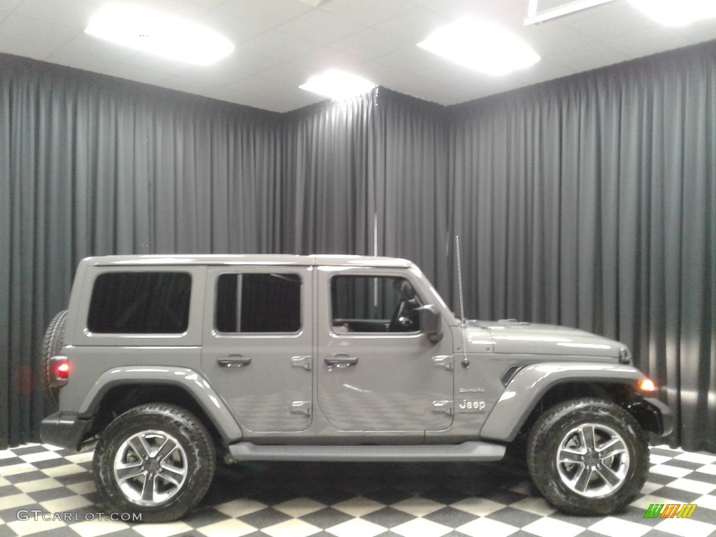 2020 Wrangler Unlimited Sahara 4x4 - Sting-Gray / Black photo #5