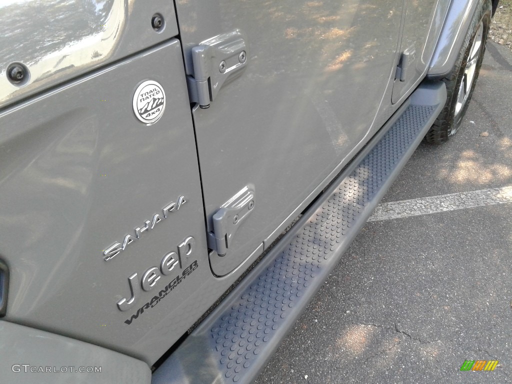 2020 Wrangler Unlimited Sahara 4x4 - Sting-Gray / Black photo #28