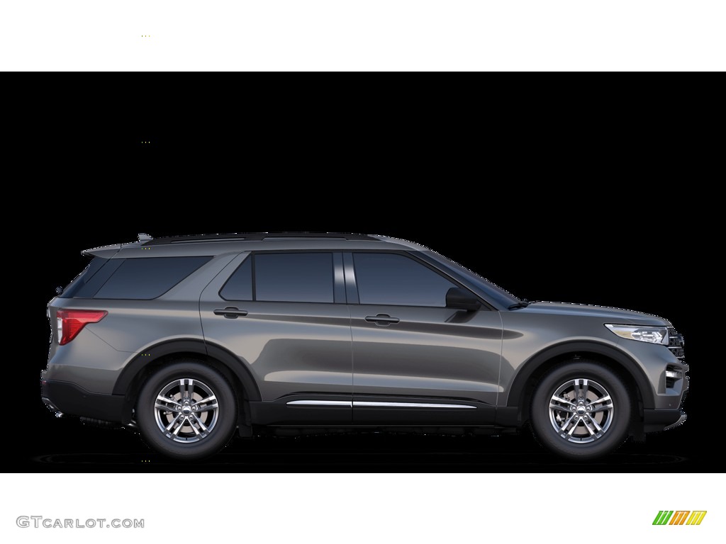 2020 Explorer XLT 4WD - Magnetic Metallic / Ebony photo #5