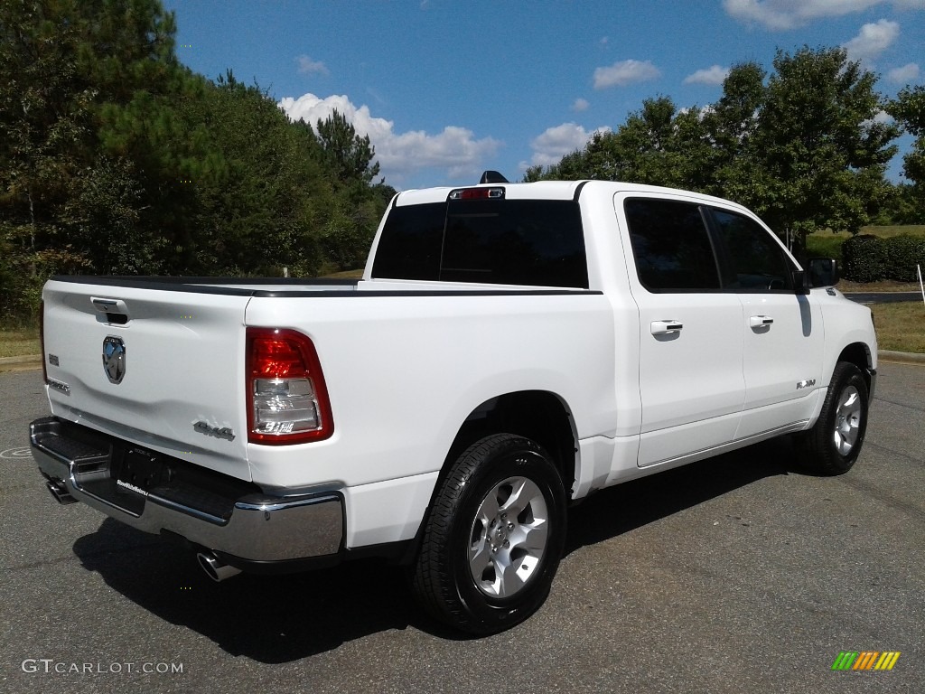 2020 1500 Big Horn Crew Cab 4x4 - Bright White / Black/Diesel Gray photo #6