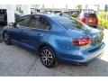 2017 Silk Blue Metallic Volkswagen Jetta SE  photo #6