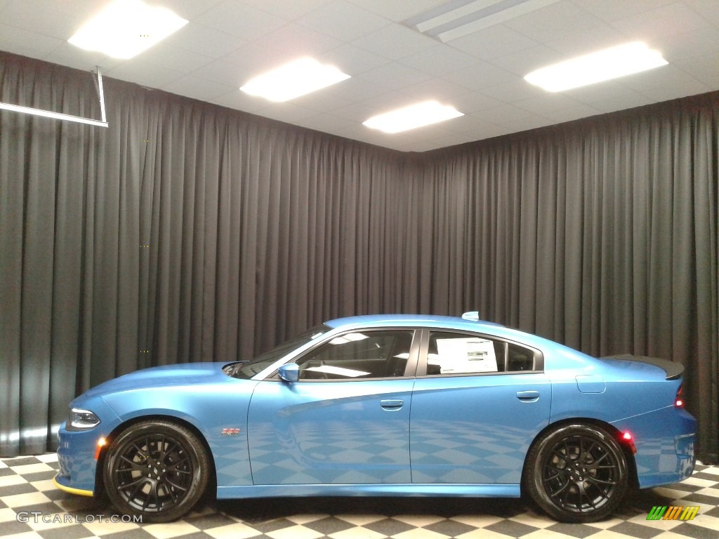 2019 Charger R/T Scat Pack - B5 Blue Pearl / Black photo #1