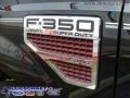 2008 Black Ford F350 Super Duty Lariat Crew Cab 4x4 Dually  photo #17