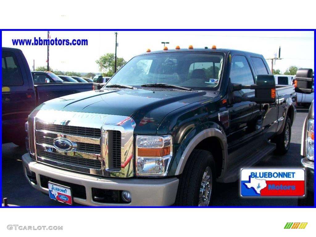 Forest Green Metallic Ford F250 Super Duty