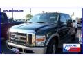 2008 Forest Green Metallic Ford F250 Super Duty King Ranch Crew Cab  photo #1