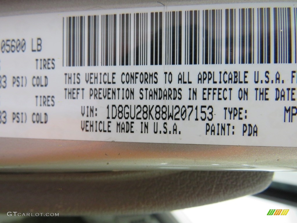 2008 Nitro SXT 4x4 - Bright Silver Metallic / Dark Khaki/Medium Khaki photo #38