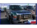 2008 Forest Green Metallic Ford F250 Super Duty King Ranch Crew Cab  photo #2