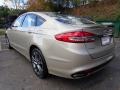 2017 White Gold Ford Fusion SE AWD  photo #2