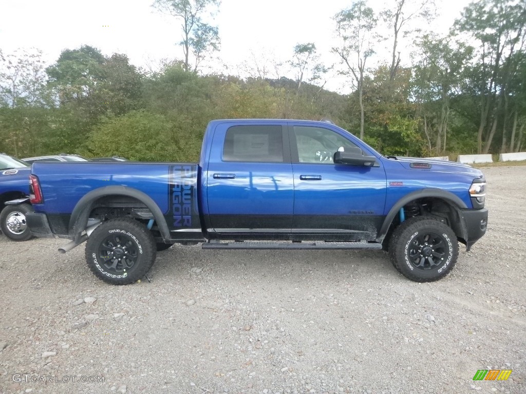 Blue Streak Pearl 2019 Ram 2500 Power Wagon Crew Cab 4x4 Exterior Photo #135506285