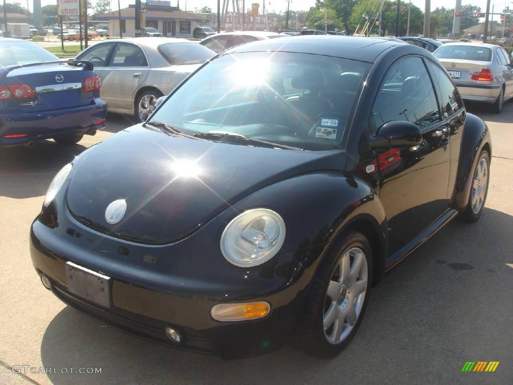 2003 New Beetle GLX 1.8T Coupe - Black / Black photo #1