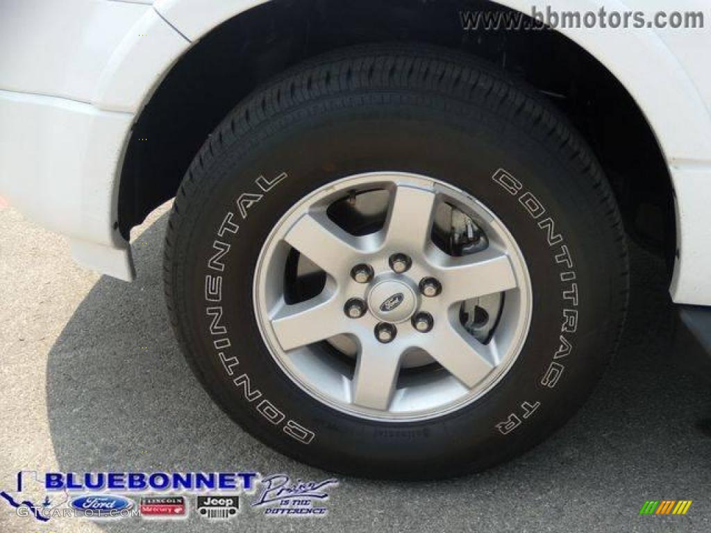 2009 Expedition EL XLT 4x4 - Oxford White / Stone photo #9