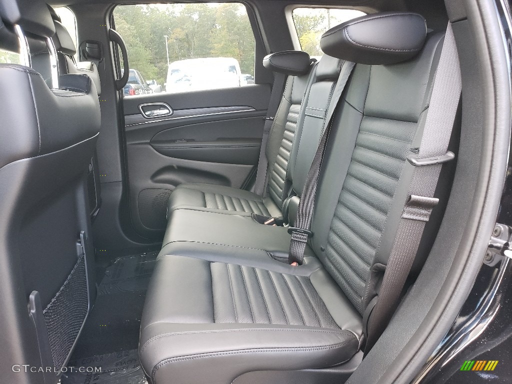 Black Interior 2020 Jeep Grand Cherokee Limited 4x4 Photo #135507617