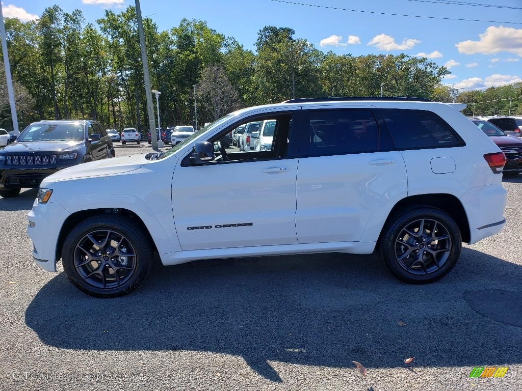 2020 Grand Cherokee Limited X 4x4 - Bright White / Black photo #3