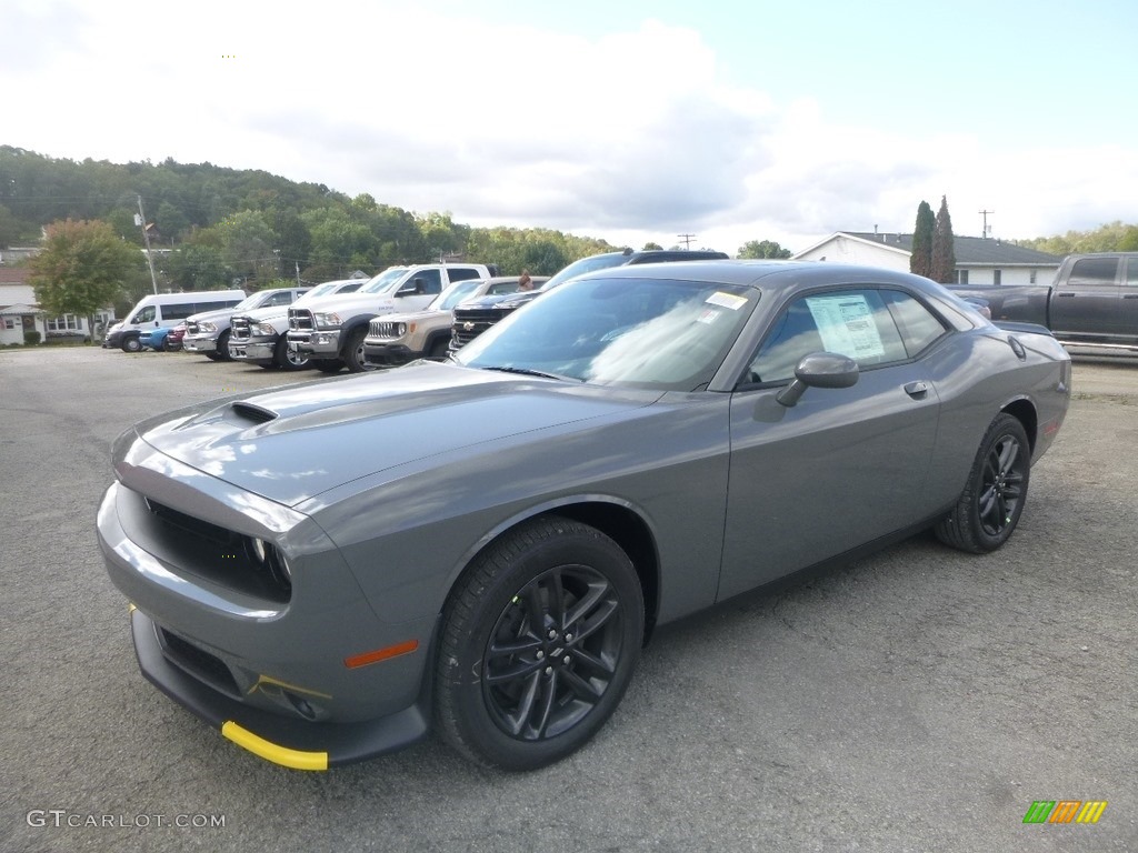 Destroyer Gray 2019 Dodge Challenger GT AWD Exterior Photo #135507974