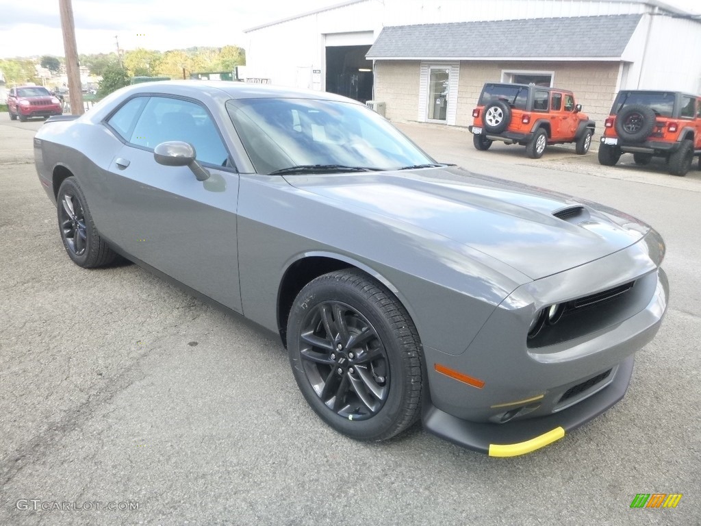 Destroyer Gray 2019 Dodge Challenger GT AWD Exterior Photo #135508136