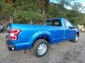 2019 Velocity Blue Ford F150 XL Regular Cab  photo #4