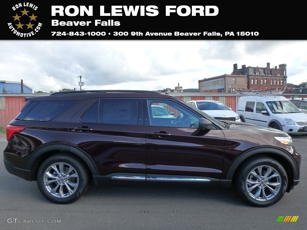 Rich Copper Metallic Ford Explorer