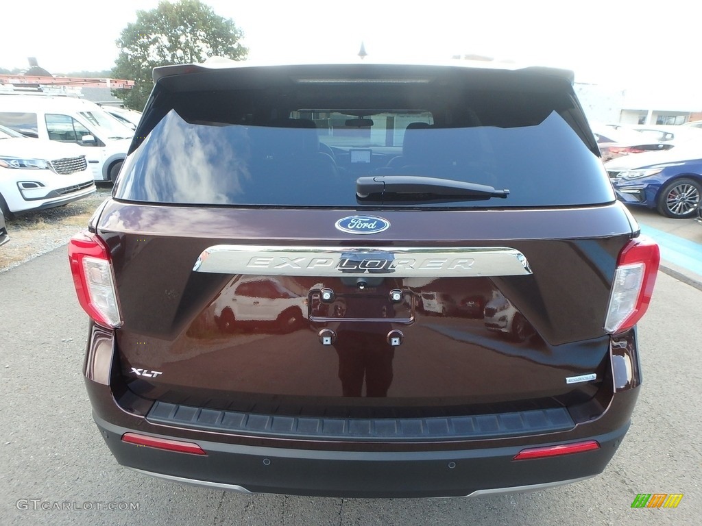 2020 Explorer XLT - Rich Copper Metallic / Ebony photo #3