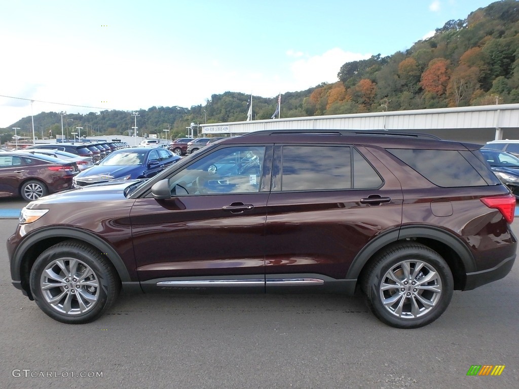 2020 Explorer XLT - Rich Copper Metallic / Ebony photo #6