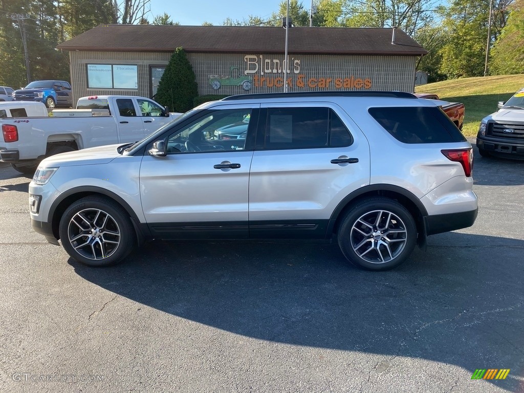2017 Explorer Sport 4WD - Ingot Silver / Ebony Black photo #1