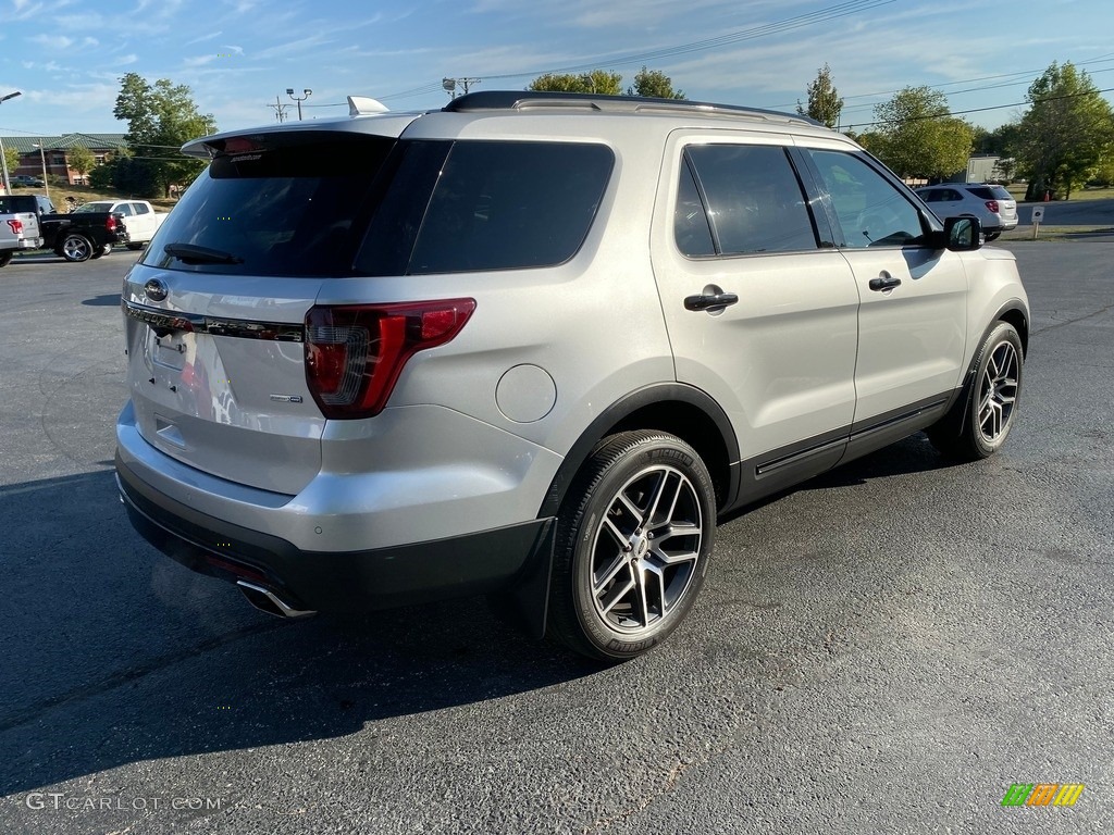 2017 Explorer Sport 4WD - Ingot Silver / Ebony Black photo #6