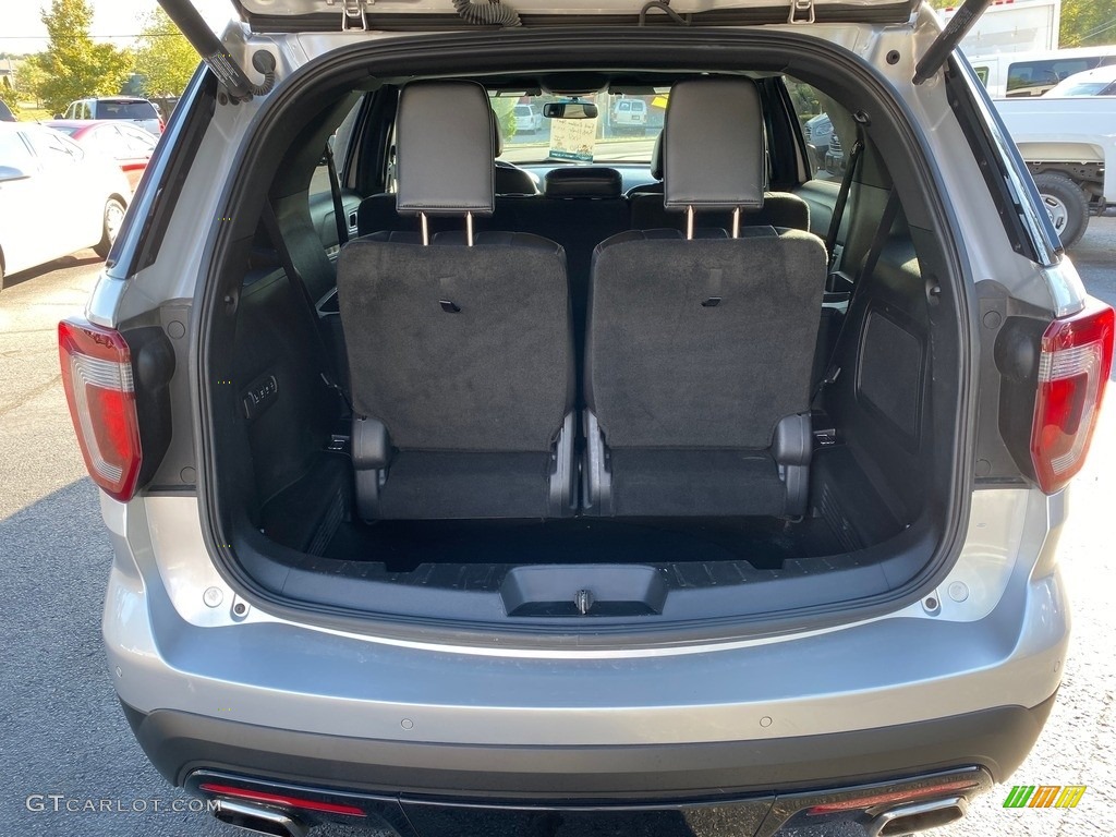 2017 Explorer Sport 4WD - Ingot Silver / Ebony Black photo #11
