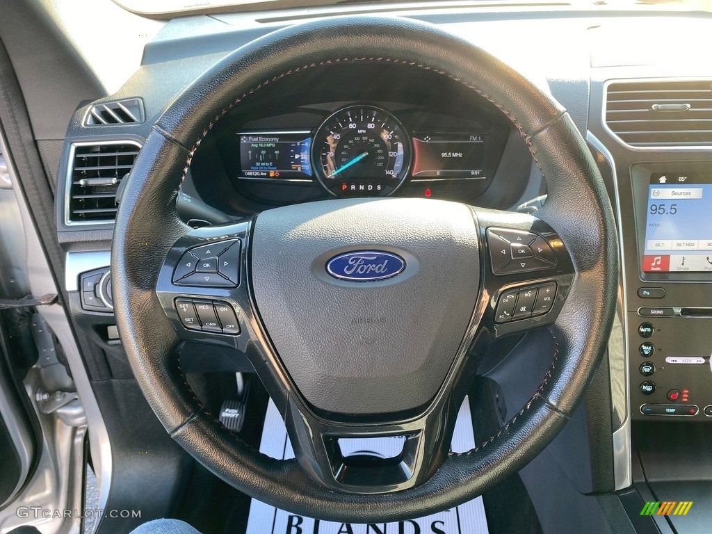 2017 Explorer Sport 4WD - Ingot Silver / Ebony Black photo #17