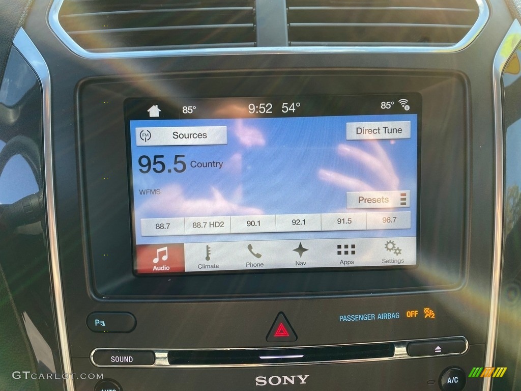 2017 Explorer Sport 4WD - Ingot Silver / Ebony Black photo #24