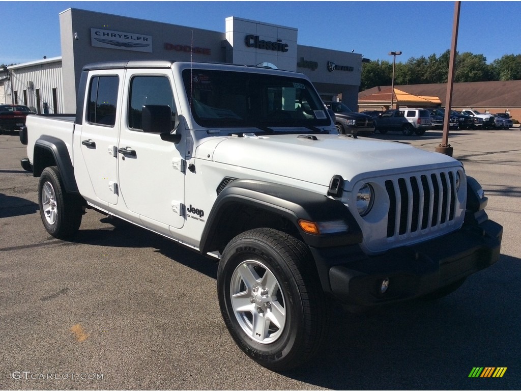 2020 Gladiator Sport 4x4 - Bright White / Black/Heritage Tan photo #1