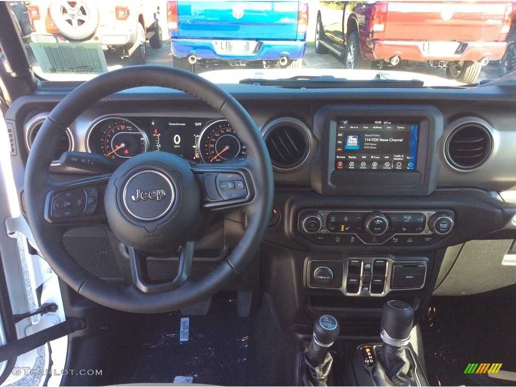 2020 Gladiator Sport 4x4 - Bright White / Black/Heritage Tan photo #3