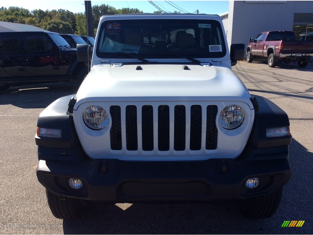 2020 Gladiator Sport 4x4 - Bright White / Black/Heritage Tan photo #4