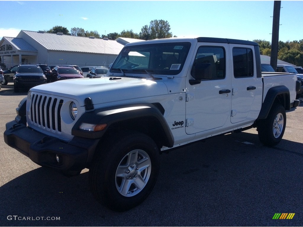 2020 Gladiator Sport 4x4 - Bright White / Black/Heritage Tan photo #5
