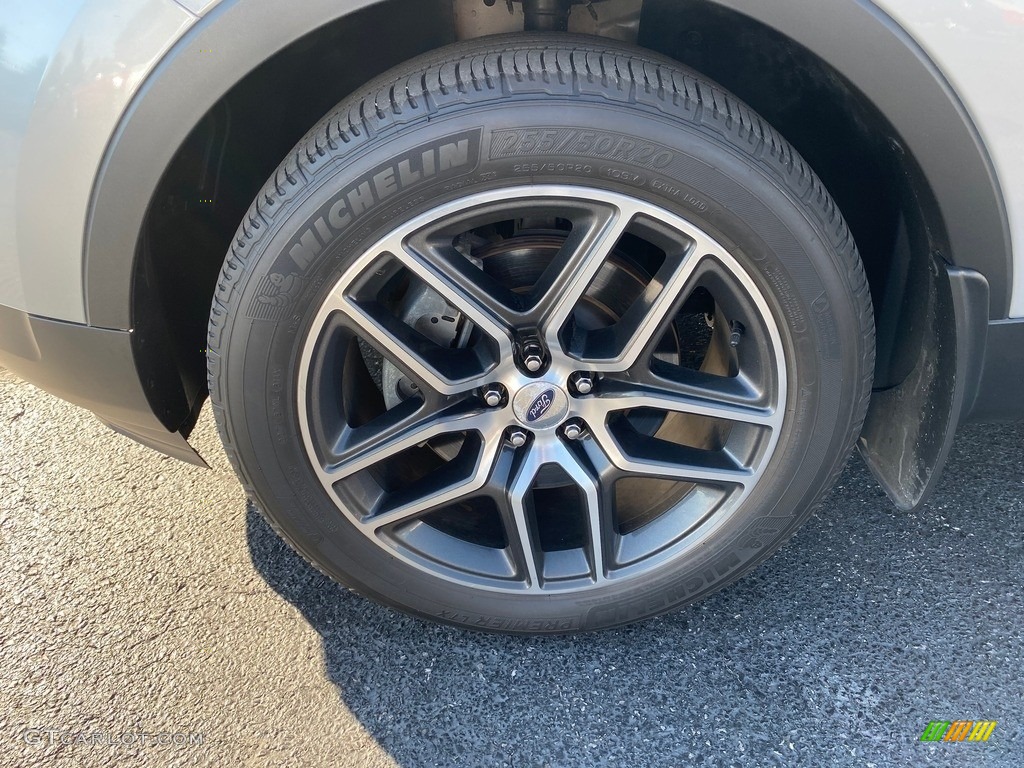 2017 Explorer Sport 4WD - Ingot Silver / Ebony Black photo #38