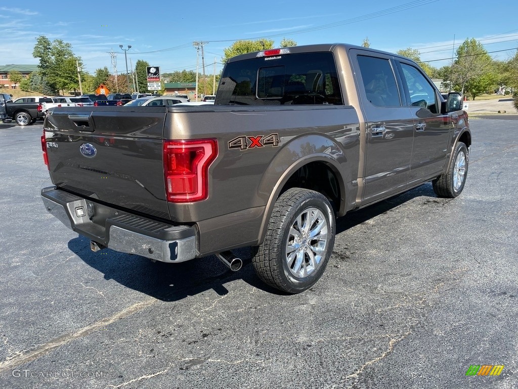 2016 F150 Lariat SuperCrew 4x4 - Caribou / Medium Light Camel photo #6