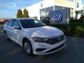 2019 Pure White Volkswagen Jetta S  photo #2