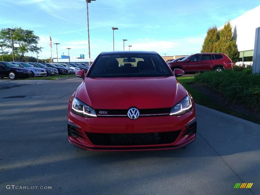2019 Golf GTI SE - Tornado Red / Titan Black photo #1