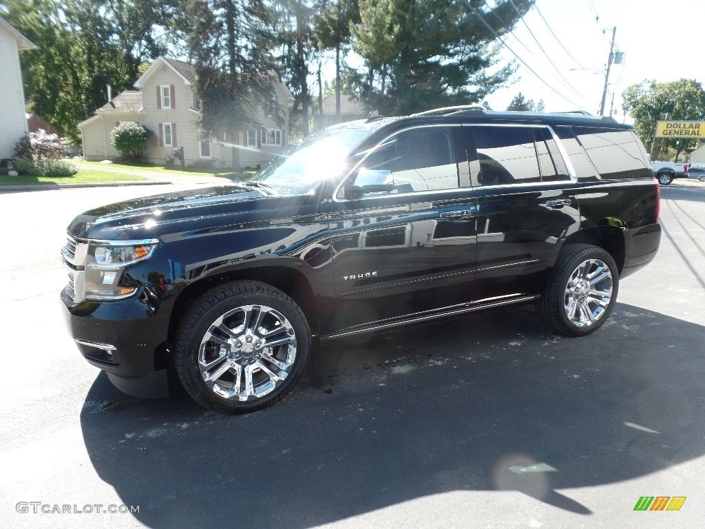 2020 Tahoe Premier 4WD - Black / Jet Black/­Mahogany photo #5