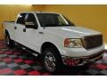 2008 Oxford White Ford F150 Lariat SuperCrew 4x4  photo #1