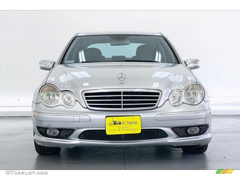 2006 C 230 Sport - Iridium Silver Metallic / Black photo #2