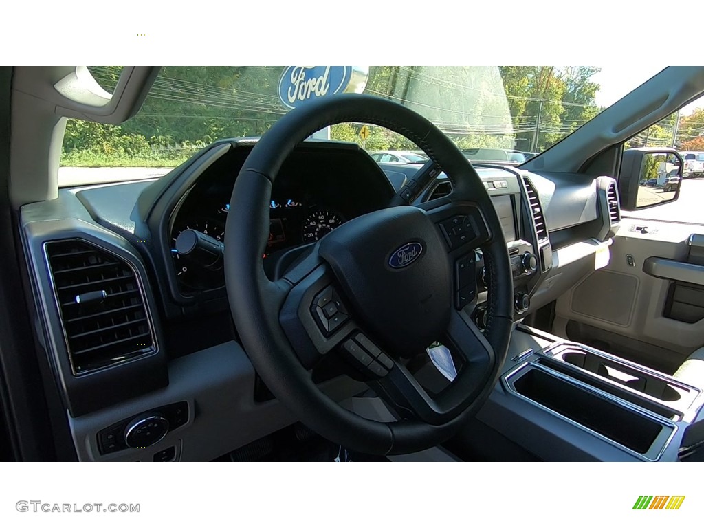 2019 F150 XLT SuperCrew 4x4 - Agate Black / Earth Gray photo #10