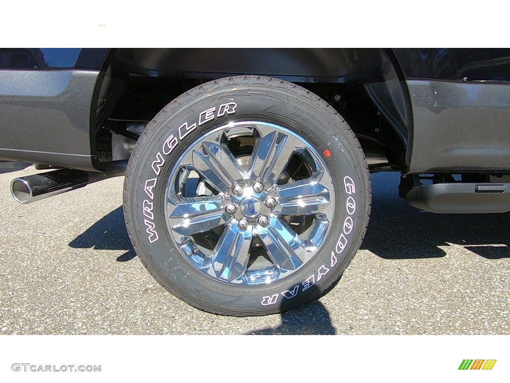 2019 F150 XLT SuperCrew 4x4 - Agate Black / Earth Gray photo #21