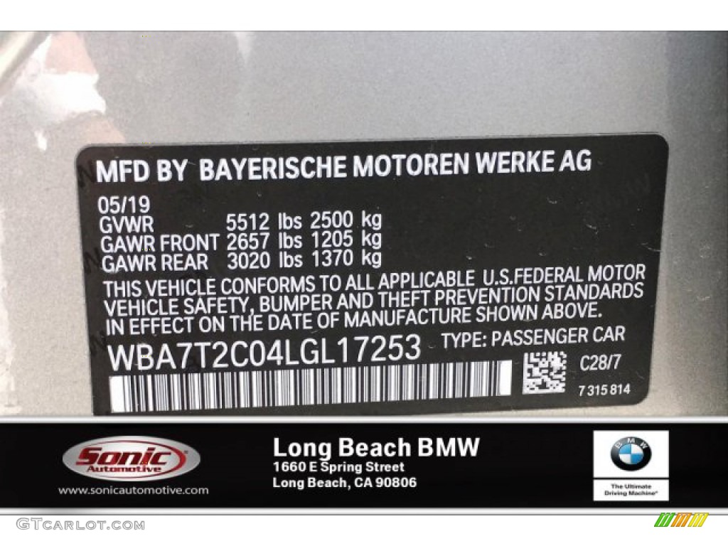 2020 BMW 7 Series 740i Sedan C28 Photo #135514098