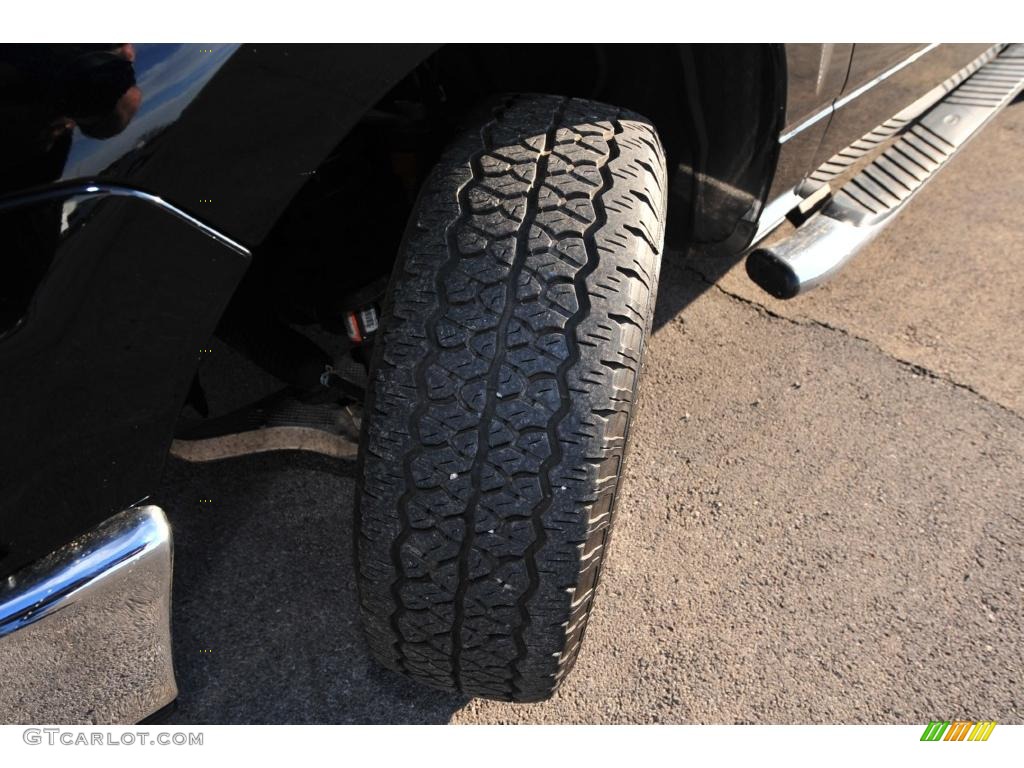 2006 F150 XLT SuperCab 4x4 - Black / Medium/Dark Flint photo #9