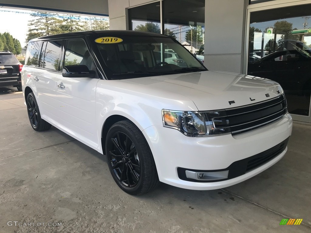 2019 Flex SEL AWD - Oxford White / Charcoal Black photo #1