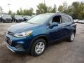 Pacific Blue Metallic 2020 Chevrolet Trax LT AWD Exterior