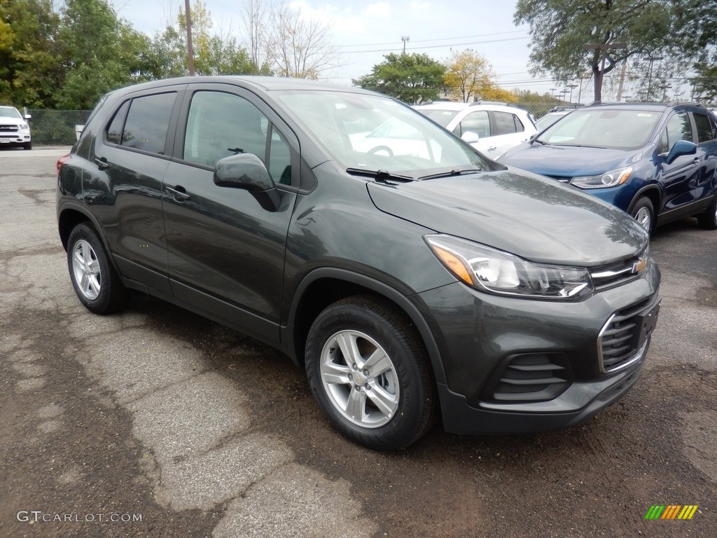 Nightfall Gray Metallic 2020 Chevrolet Trax LS AWD Exterior Photo #135516230